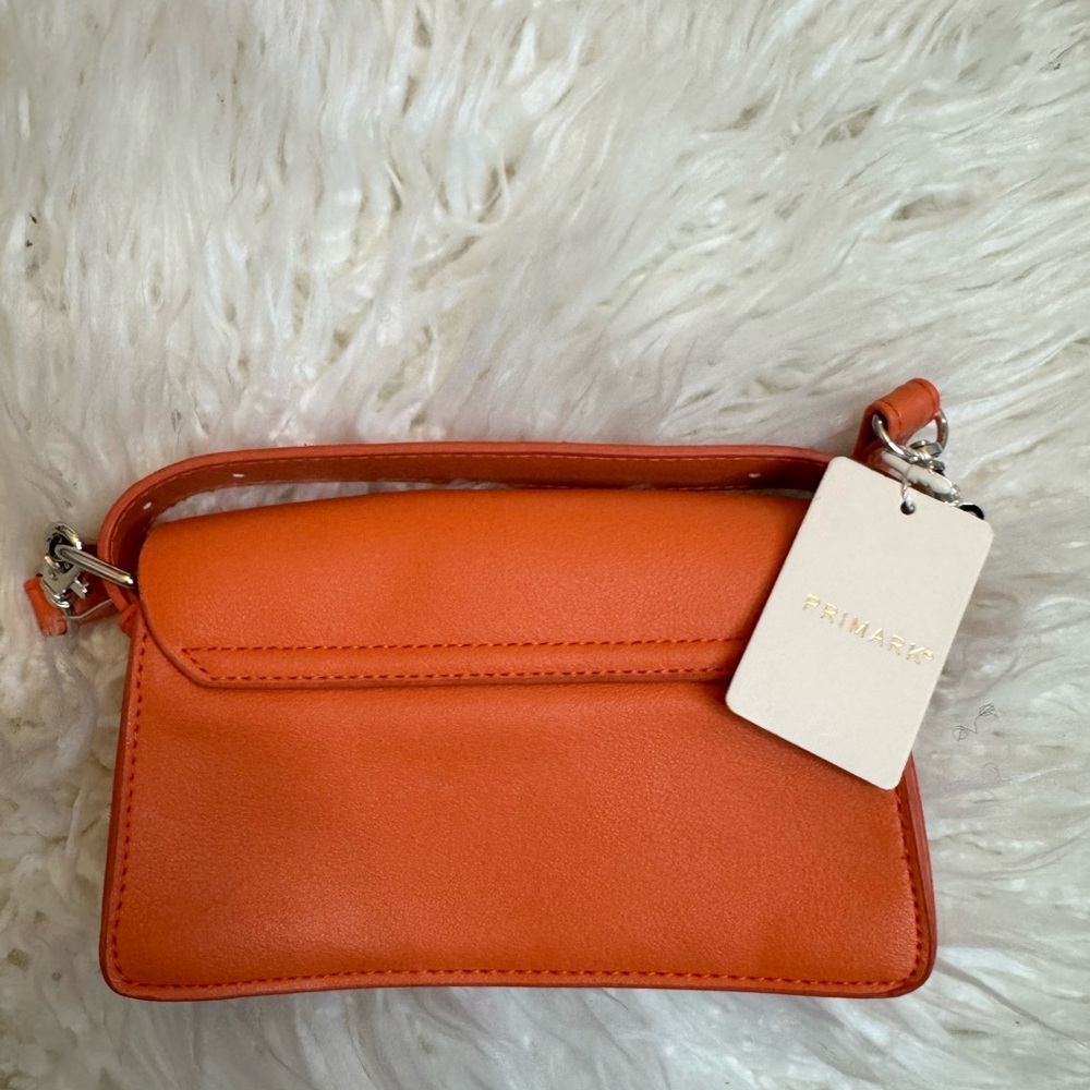 Primark Orange Mini Bag with Vibrant Design